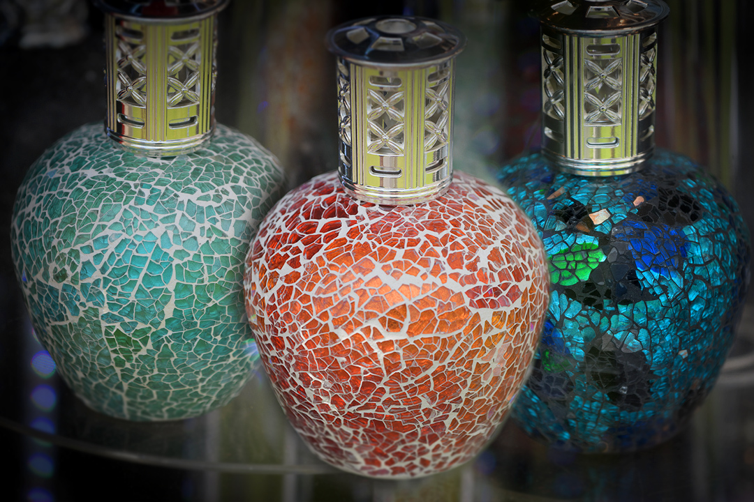 Decorative bottles glassware